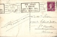CPA Dinard La Promenade des Allies et la Pointe du Moulinet 
