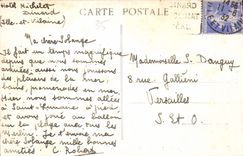 CPA Dinard St Enogat Un coin de la Plage a maree haut 