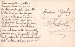 CPA Qua l'air suave et le lac embaume Femme