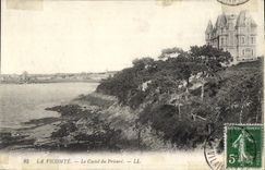 CPA La Vicomte Le Castel du Prieure 