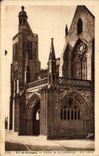 CPA Dol de Bretagne Porche de la Cathedrale 