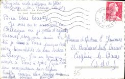 CPA Dinard La Palmeraie Au fond Saint Malo