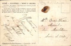 CPA Vitre Fougeres Mont St Michel 