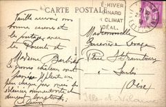 CPA Dinard La Plage par tempete 