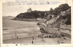CPA Dinard La Promenade des Allies et la Pointe du Moulinet 
