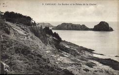 CPA Cancale Le Rocher et la Pointe de la Chaine 