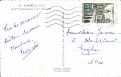 CPA Dinard La Promenade au Clair de Lune