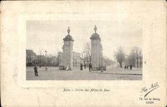 CPA Dijon Entree des Allees du Parc 