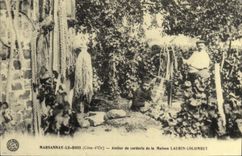 REPRO Marsannay le Bois Cote d'Or Atelier de corderie de la Maison Laurin Colombet 