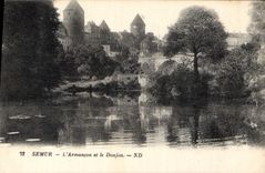 CPA Semur L'Armancon et le Donjon 