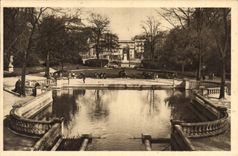 CPA Dijon Cote d'Or Chateau d'Eau et Place d'Arcy 