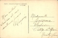 CPA Dijon Portail de la Chapelle de la Chartreuse 