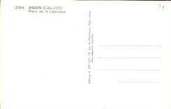 CPA Dijon Cote d'Or Place de la Liberation 