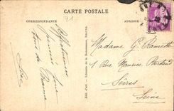 CPA Beaune Cour d'Honneur de l'Hostel Dieu 