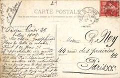 CPA Dijon Statue de la Resistance 