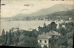 CPA Menton Vue Generale 