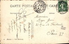 CPA Menton Vue Generale 