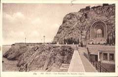 CPA Nice Les Rochers du Raubs Capeau 