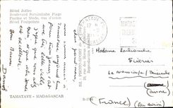 CPA Tamatave Madagascar 