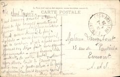 CPA Nice vu entre les Palmiers 