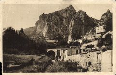 CPA Menton Pont et Ravin Saint Louis Frontiere 