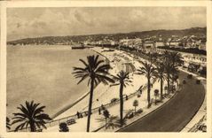 CPA Nice Alpes Maritimes La Baie des Anges 