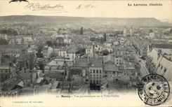 CPA Nancy Vue panoramique sur la Ville Vieille 