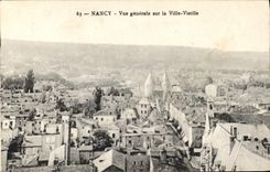 CPA Nancy Vue generale sur la Ville Vieille 