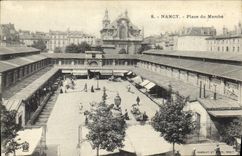 CPA Nancy Place du Marche 