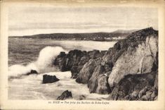 CPA Nice Vue prise des Rochers de Roba Capeau 