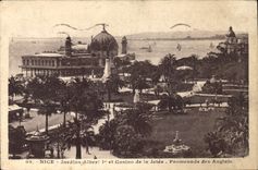 CPA Nice Jardin Albert et Casino de la Jetee Promenade des Anglais 