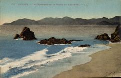 CPA Cannes Les Rochers de la Bocca et l'Esterel 