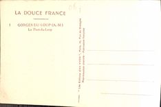 CPA Gorges du Loup AM Le Pont du Loup 