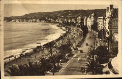 CPA Nice La Promenade des Anglais 