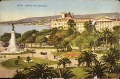CPA Nice Jardin des Palmiers 