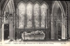 CPA Cannes Chapelle Saint Georges Monument eleve a la Memoire du Duc d'Albany 