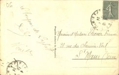 CPA Notre Dame de Laghet Le Monastere vu a travers les pins 