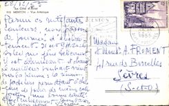 CPA Menton Vue Artistique 