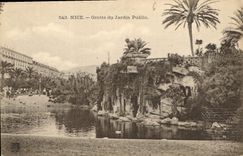 CPA Nice Grotte du Jardin Public 