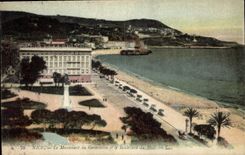 CPA Nice Le Monument du Centennaire et le Boulevard du Midi 