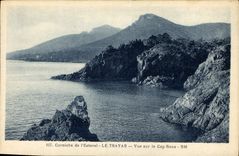 CPA Corniche de l'Esterel Le Trayas Vue sur le Cap Roux 