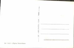 CPA Nice L'Eglise Notre Dame 