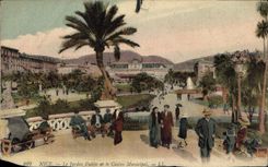 CPA Nice Le Jardin Public et le Casino Municipal 