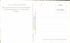 CPA La Brigue de Nice Sanctuaire de Notre Dame des Fontaines 