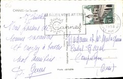CPA Cannes Le Suquet 