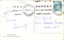 CPA Cannes Vue generale 