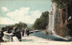 CPA Nice Cascade du Chateau 