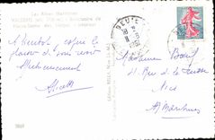 CPA Les Alpes Maritimes Valberg Sanctuaire de Notre Dame des Nuiges Interieur 