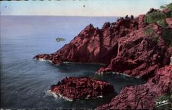 CPA La Cote d'Azur Falaises de l'Esterel 