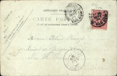 CPA Nice La Rue et le Square Massena 